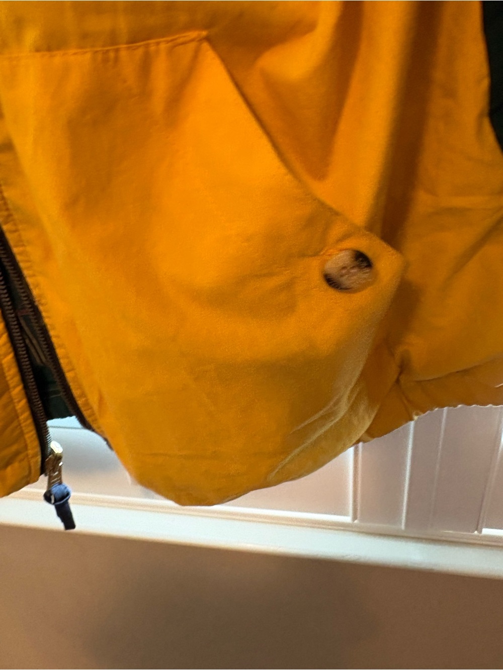 Mulberry Street Vintage Color Block Reversible Bomber Jacket-EUC - Picture 3 of 12